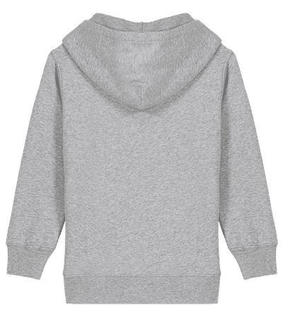 Children's Organic Zip Sweatshirt Stanley Stella 2.0 - Heather grey - Back