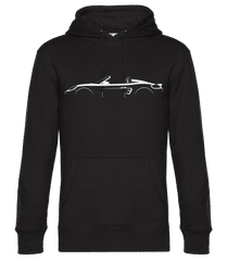 'Porsche 718 Boxster Sp. 982' Silhouette · Sweat à capuche standard homme