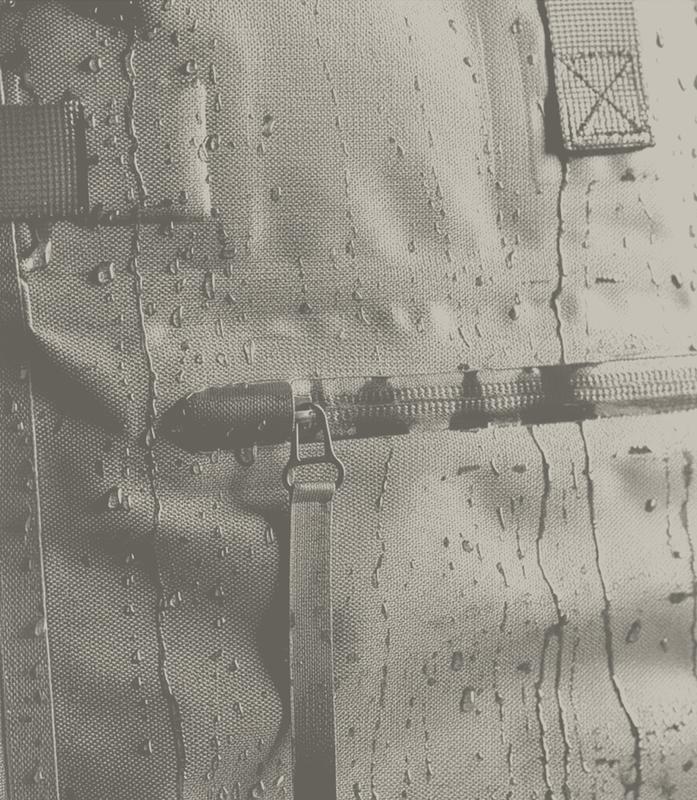 Aperçu: Sac à dos rolltop - Beige - Gauche