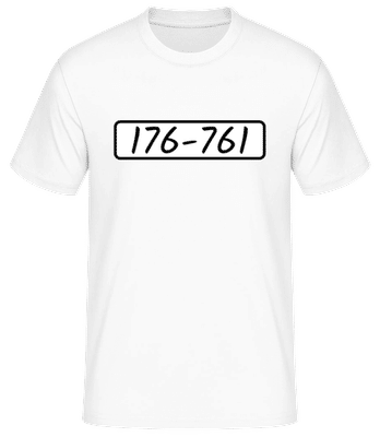 Beagle Boys 176-761 - Pánske basic tričko - Biela - Predné