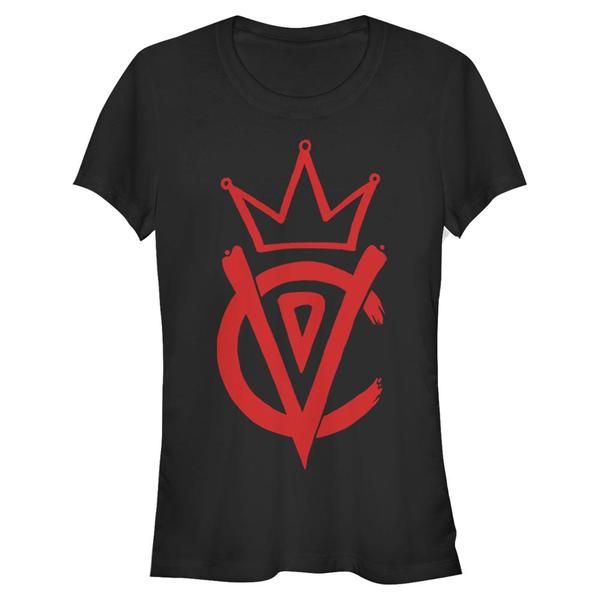 Aperçu: Disney Classics - Cruella - Logo Cruella Emblem - Femme T-shirt - Noir - Devant