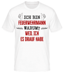 Ich Bin Feuerwehrmann · Männer T-Shirt B&C