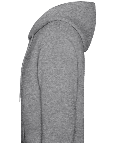 Sudadera orgánica unisex con cremallera B&C - Gris moteado - izquierda
