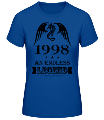 Nekonečné Legend 1998 - Dámské basic tričko - Královská modrá - Napřed