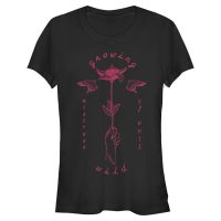 Disney - Maleficent Mächte der Finsternis - Rose Growing Wild - Frauen T-Shirt - Schwarz - Vorne