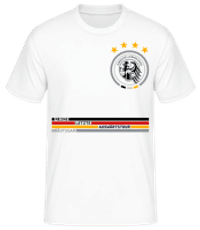 Letzte Auswärtstour Team Bräutigam 1 - Männer Basic T-Shirt - Weiß - Vorne