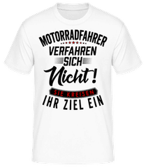 Motorradfahrer Verfahren Sich Nicht · Männer Basic T-Shirt