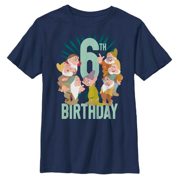 Disney - Blanche-Neige et les Sept Nains - Photo de groupe Dwarves Sixth Bday - Enfant T-shirt