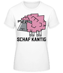 Schafkantig Pink · Frauen Basic T-Shirt