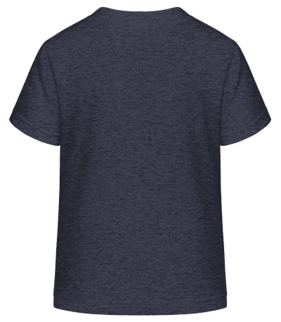 Star Wars - Obi-Wan Kenobi - Obi-Wan Kenobi & Darth Vader Obi Oil Paint - Kids T-Shirt - Heather navy - Back