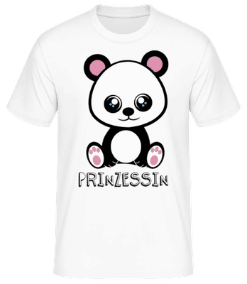 Bärchen Prinzessin - Männer Basic T-Shirt - Weiß - Vorne