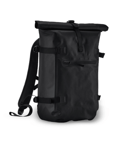 Sac à dos rolltop - Noir - Derrière