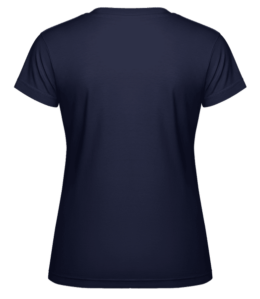 Aperçu: Warrior -  T-shirt Shirtinator femme - Bleu marine - Derrière