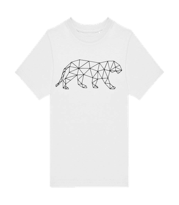 Polygon Tigre - T-shirt homme B&C - Blanc - Devant