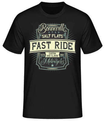 Fast Ride - T-shirt standard Homme - Noir - Devant