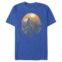 Star Wars - The Mandalorian - Skupina Bantha Riders - Men's T-Shirt - Royal blue - Front