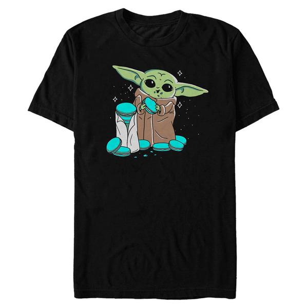 Aperçu: Star Wars - The Mandalorian - The Child Snack Time - Homme T-shirt - Noir - Devant