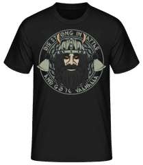 Die Strong In Battle Man · Männer Basic T-Shirt