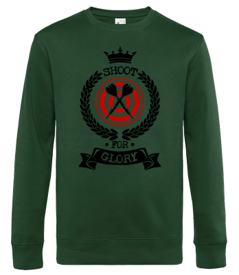 Šipky Shoot Pro Glory - Pánská standardní mikina - Bottle green - Napřed