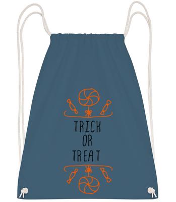 Trick Or Treat Sweets - Gym bag - Denim - Front
