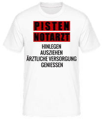 Pisten Notarzt · Männer Basic T-Shirt