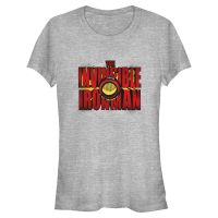 Marvel - Avengers - Iron Man Invincible IRONMAN - Frauen T-Shirt - Grau meliert - Vorne
