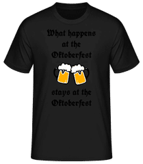 What Happens At Oktoberfest · Männer T-Shirt B&C