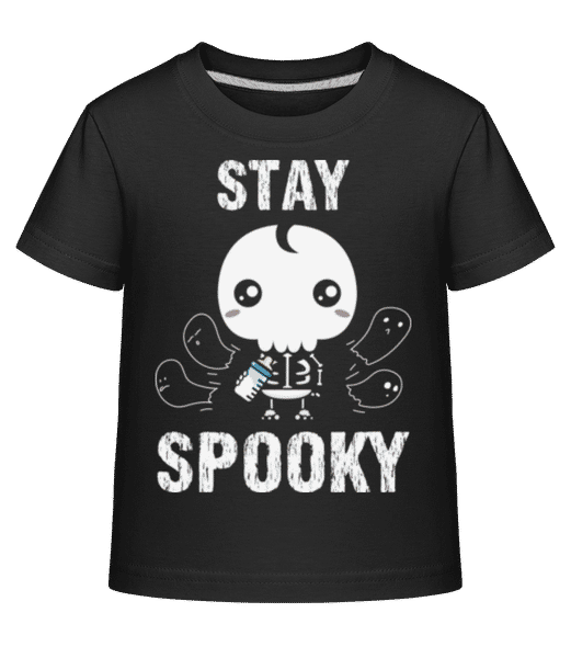 Stay Spooky 1 - T-shirt shirtinator Enfant - Noir - Devant