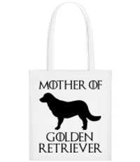Mother Of zlatý retriever - Taška - Biela - Predné