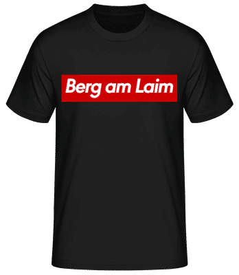 Berg Am Laim - Männer Basic T-Shirt - Schwarz - Vorne
