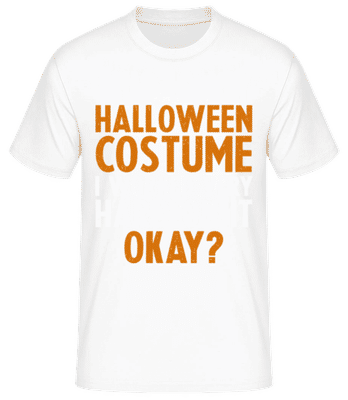 This Is My Halloween Costume - T-shirt standard Homme - Blanc - Devant