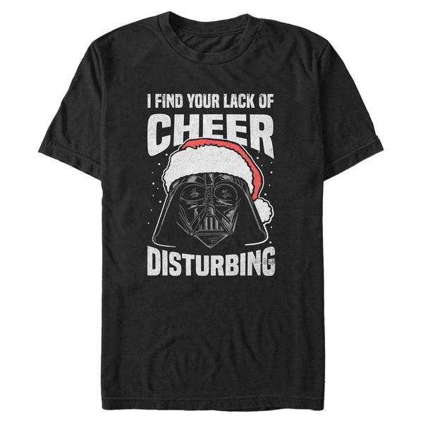 Aperçu: Star Wars - Darth Vader Lack of Cheer - Christmas - Homme T-shirt - Noir - Devant