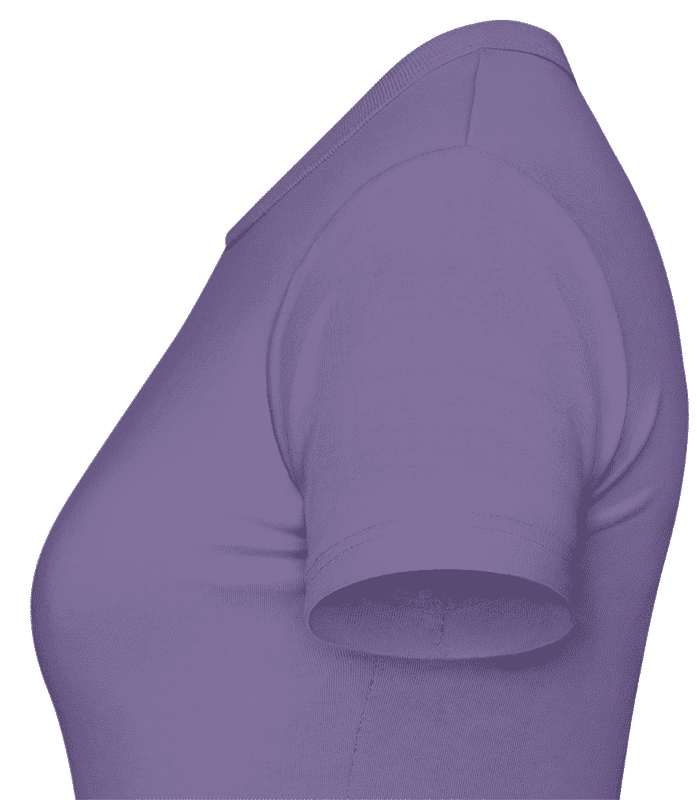 Vista previa: My 'Uber' Just Arrived - Camiseta básica de mujer - Lavanda - izquierda