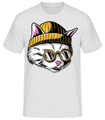 Cool Cat · Camiseta básica para hombre