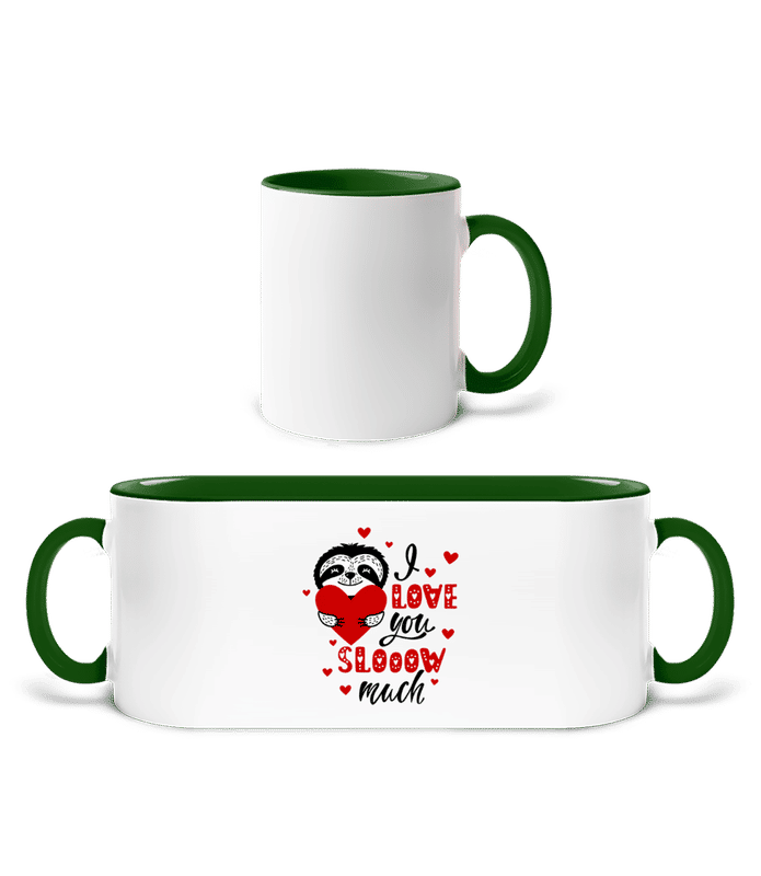 Weiß / Flaschengrün