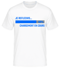 Je Reflechis Chargement · T-shirt standard Homme