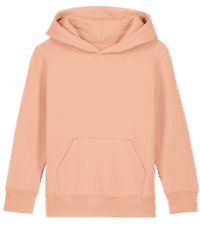Kinder Bio Hoodie Stanley Stella 2.0 - Lachs - Vorne