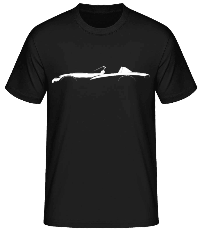 Vorschau: 'Dodge Viper SR I' Silhouette - Männer Basic T-Shirt - Schwarz - Vorne