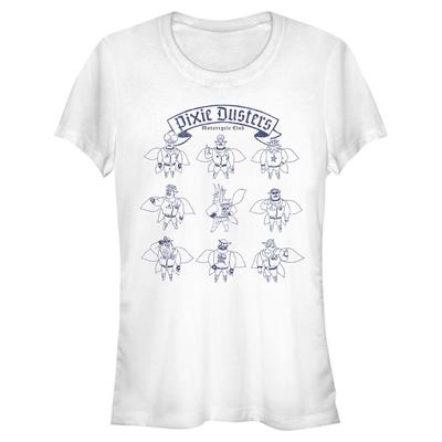 Pixar - Onward - Group Shot Sprites Textbook - Women's T-Shirt - White - Front