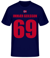 Norwegen Fußball Trikot Immær Geilsson · Männer Basic T-Shirt