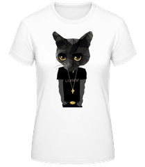Polygon Gangsta Cat · Dámské basic tričko