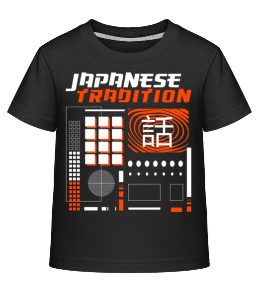 Aperçu: Japanese Tradition - T-shirt shirtinator Enfant - Noir - Devant