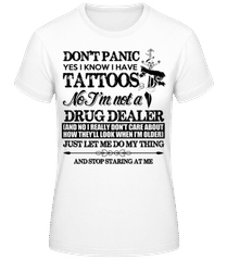 Tattoo Don't Panic · Women's Basic T-Shirt