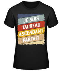 Je Suis Taureau Style Rétro · T-shirt standard Femme