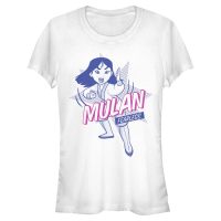Disney - Mulan - Mulan Pop - Dámské Tričko - Bílá - Napřed