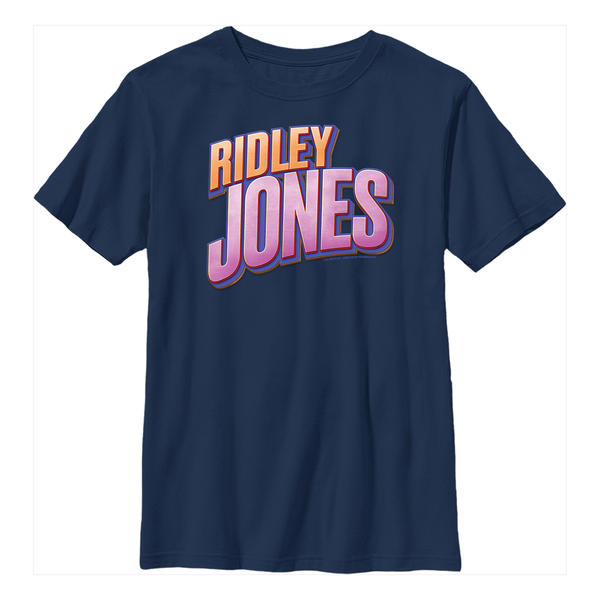 Aperçu: Netflix - Ridley Jones - Logo - Enfant T-shirt - Bleu marine - Devant