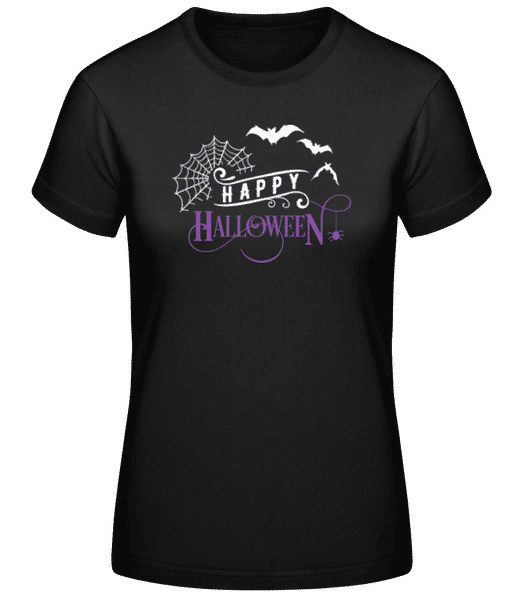 Aperçu: Happy Halloween 2 - T-shirt standard Femme - Noir - Devant