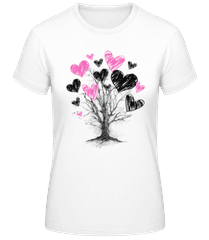 Heart Tree · Dámske basic tričko
