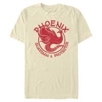 Disney - Mulan - Phoenix Circle - Pánske Tričko - Krémová - Predné