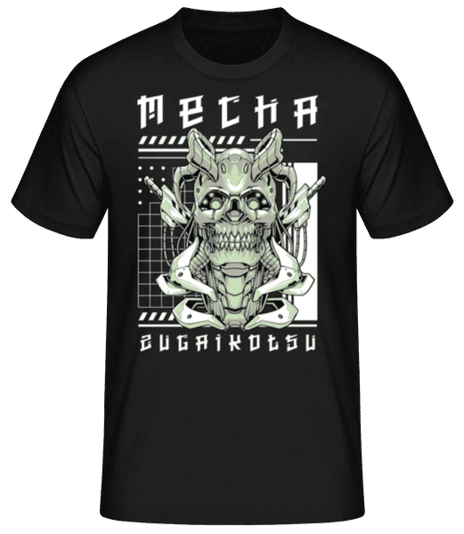 Aperçu: Mecha Zugaikotsu - T-shirt standard Homme - Noir - Devant